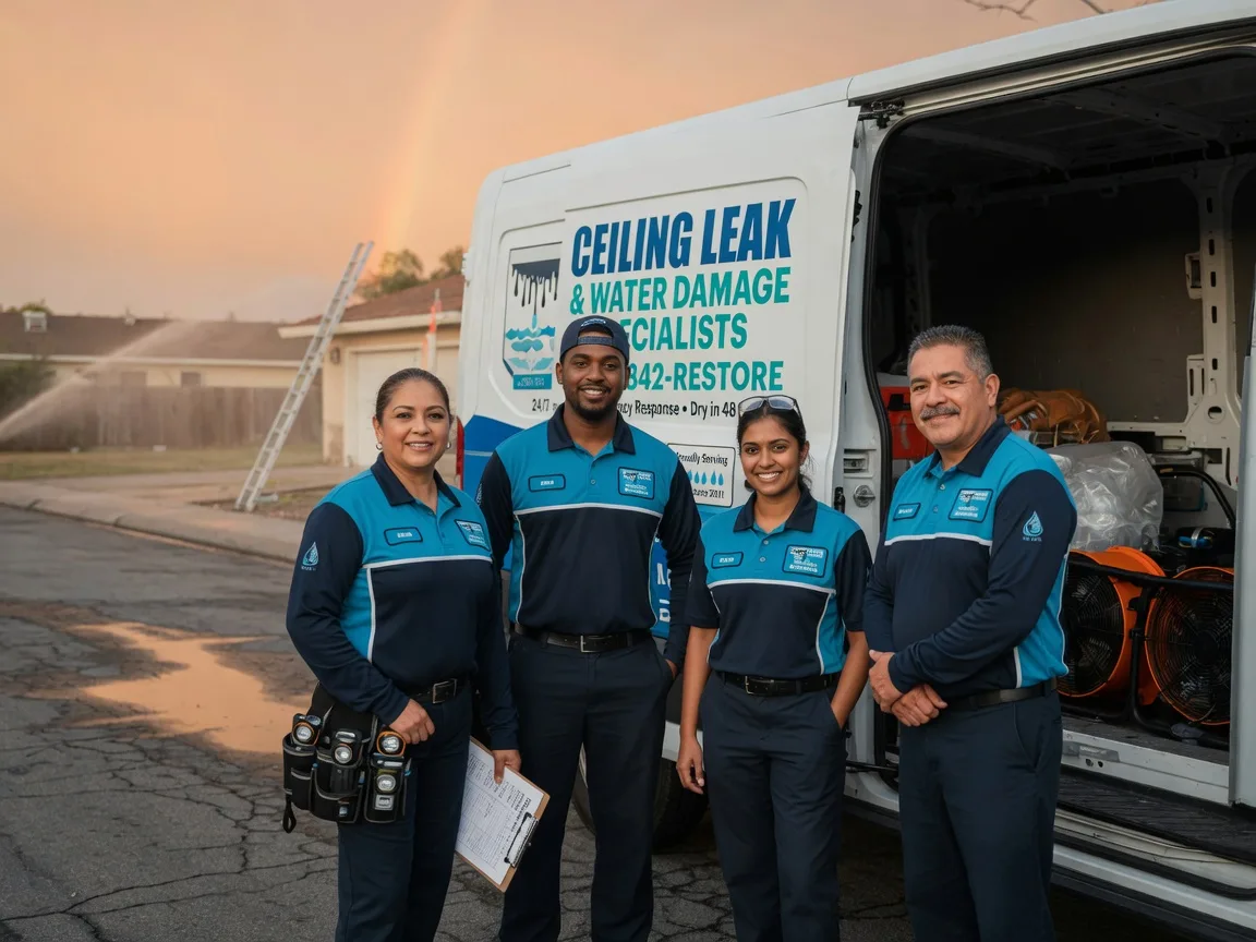 Ceiling Leak Cleanup company in Maryland